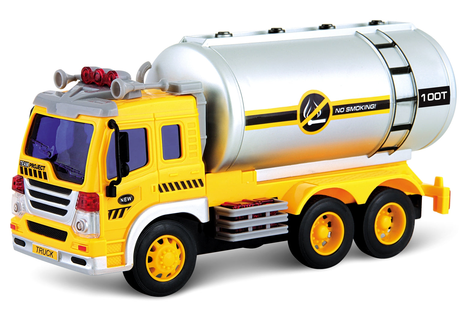 Friction Powered Oil Tanker Truck Toy