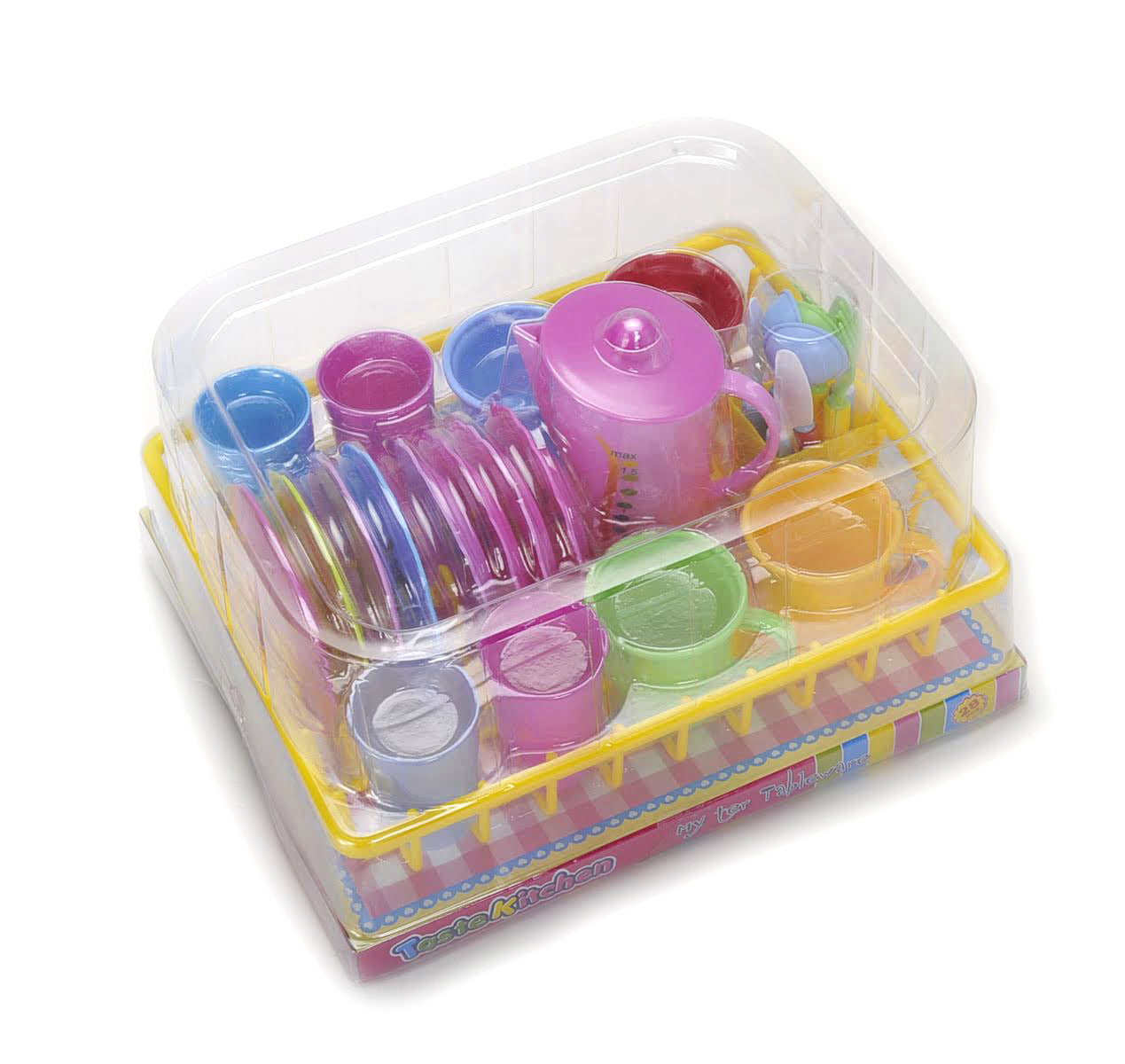 Play Dishes Kitchen Wash And Dry Tea Playset 27pcs