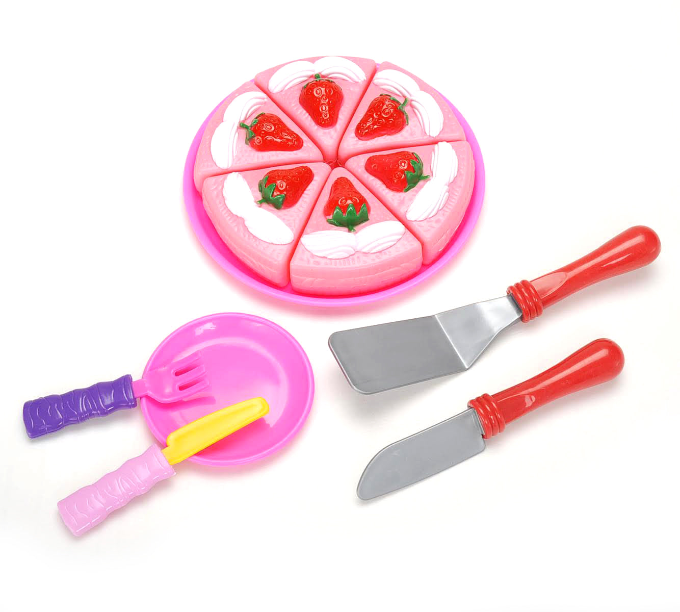 Strawberry Cake Dessert Play Set Toy