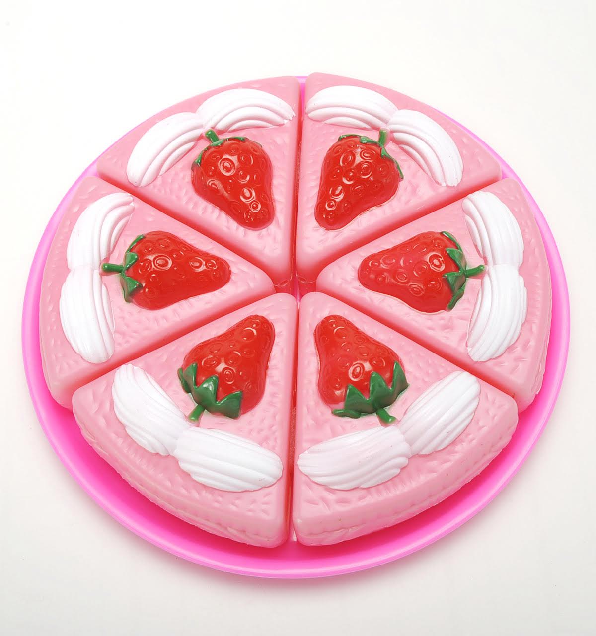 Strawberry Cake Dessert Play Set Toy