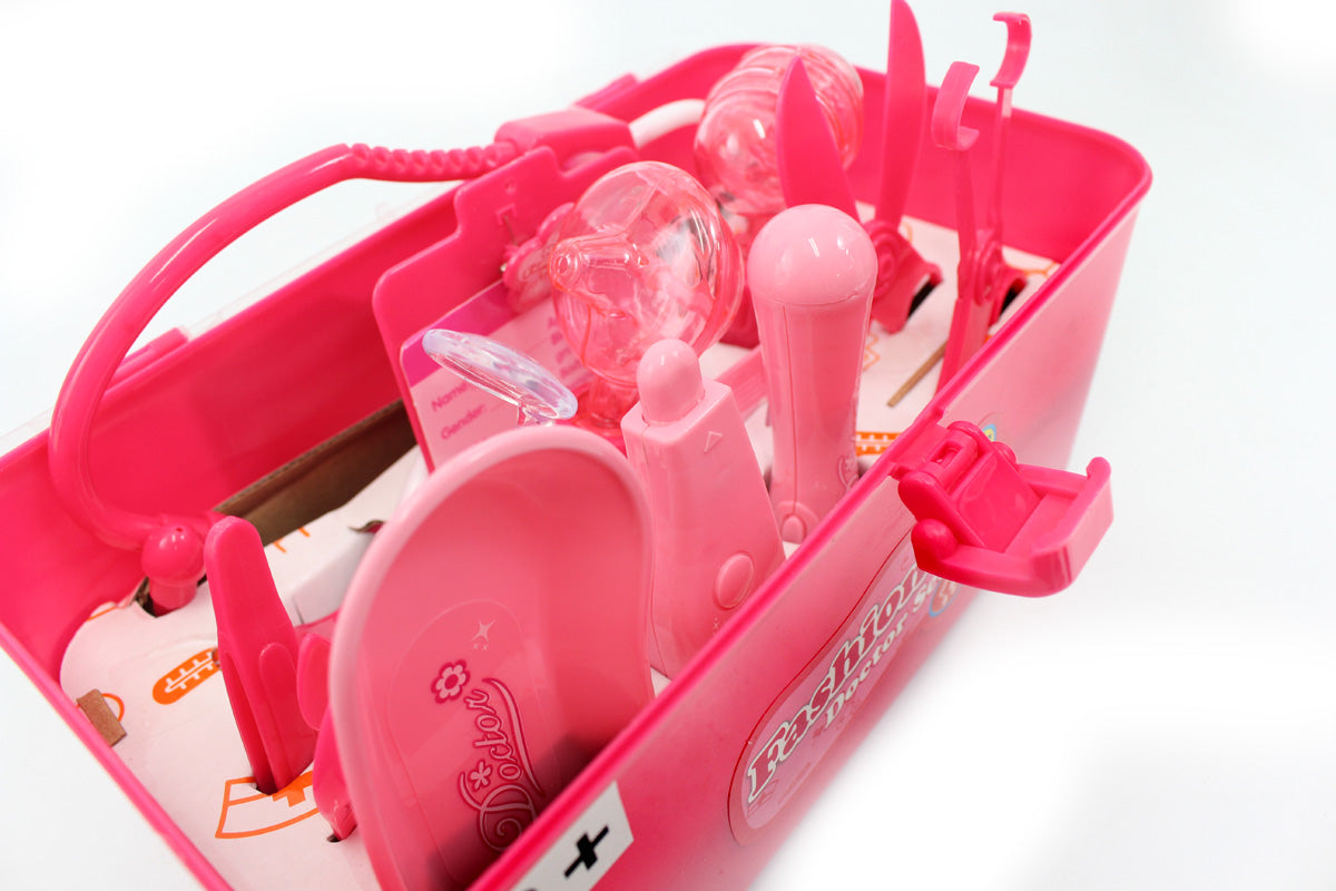 Doctor Nurse Medical Kit Playset (Pink)