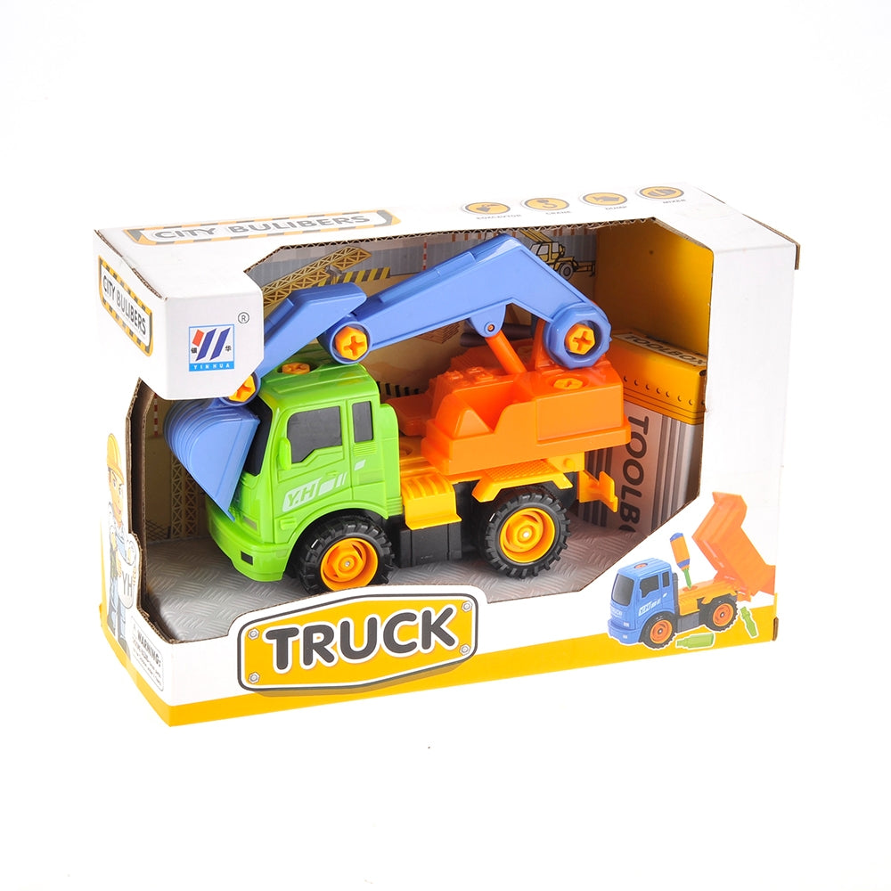 Take-A-Part Excavator Truck Set