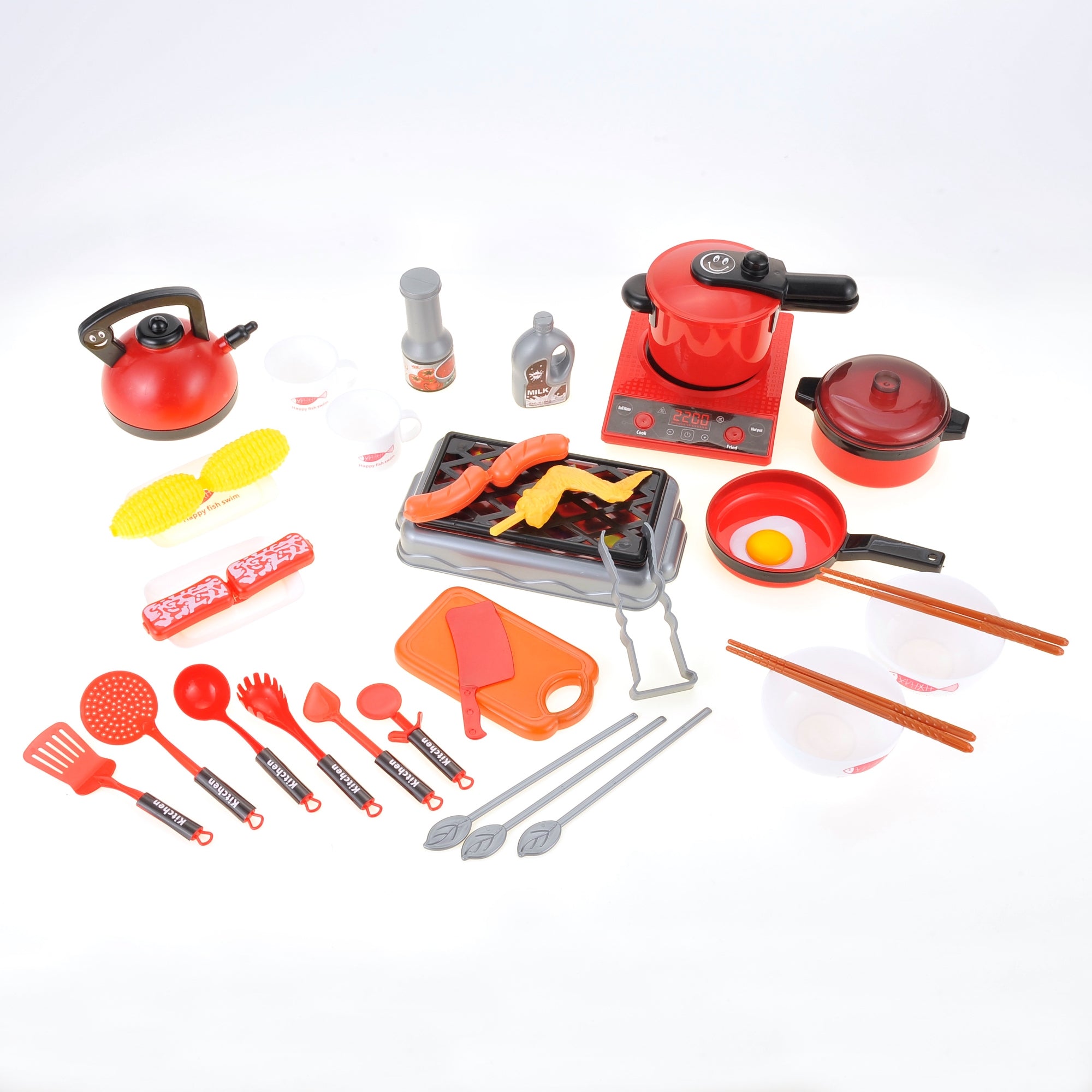 Play Kitchen Accessories Set W/Sound