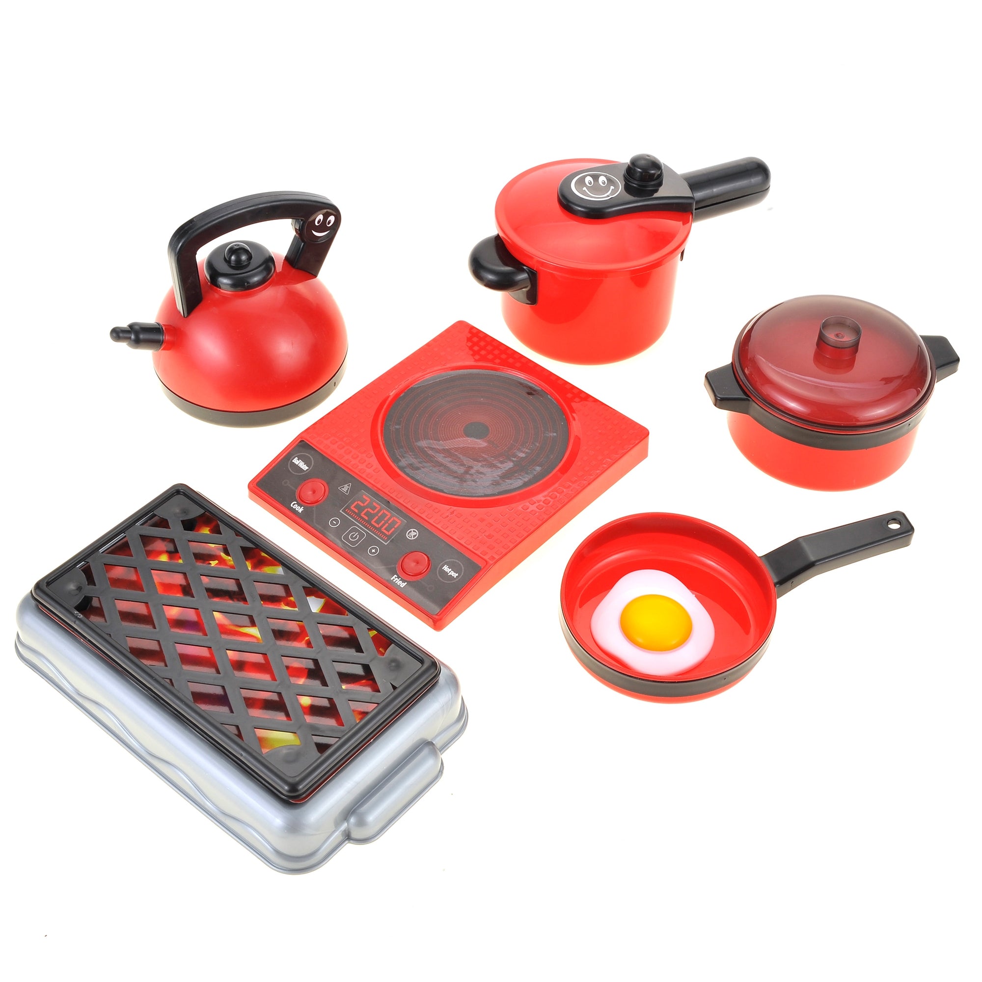 Play Kitchen Accessories Set W/Sound