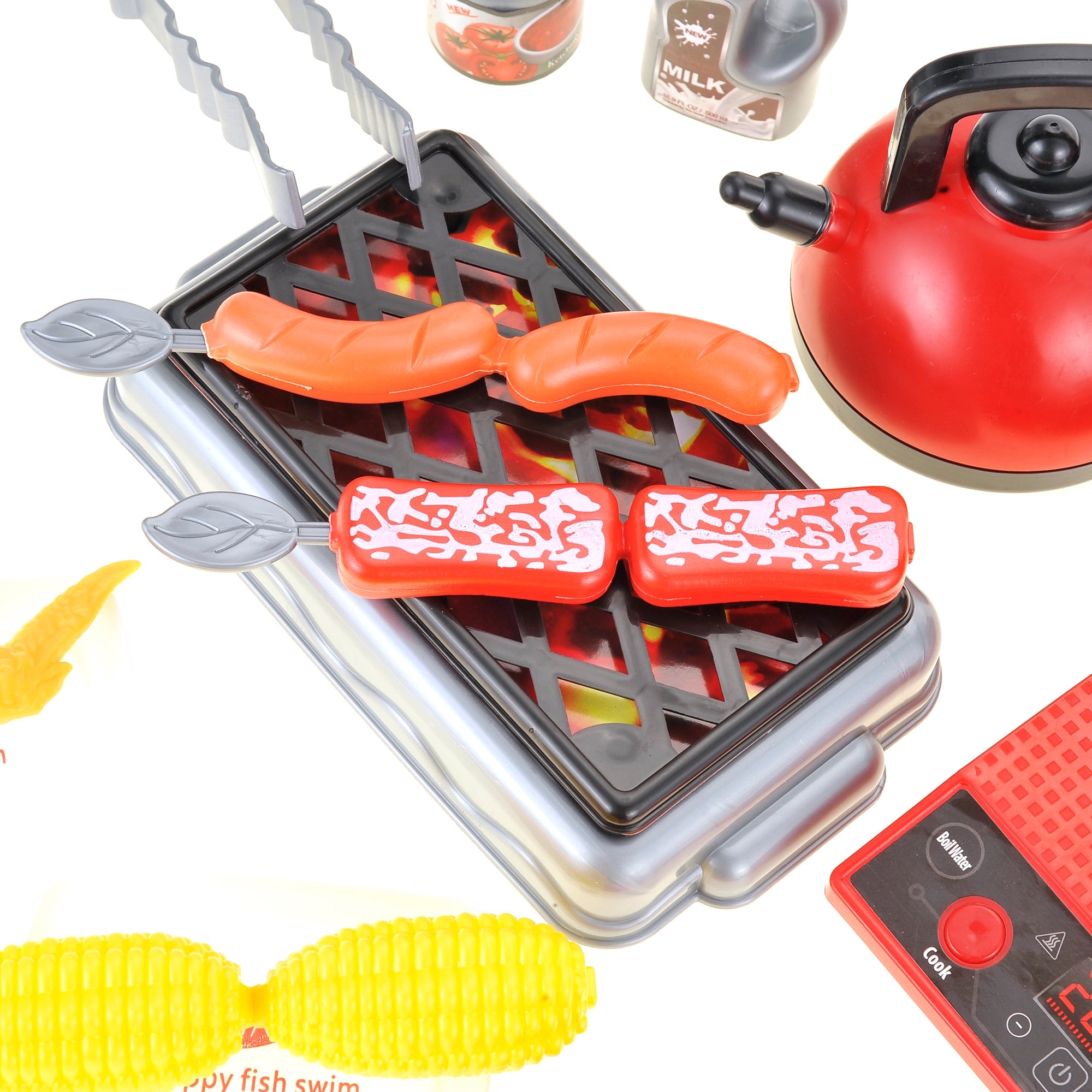 Play Kitchen Accessories Set W/Sound