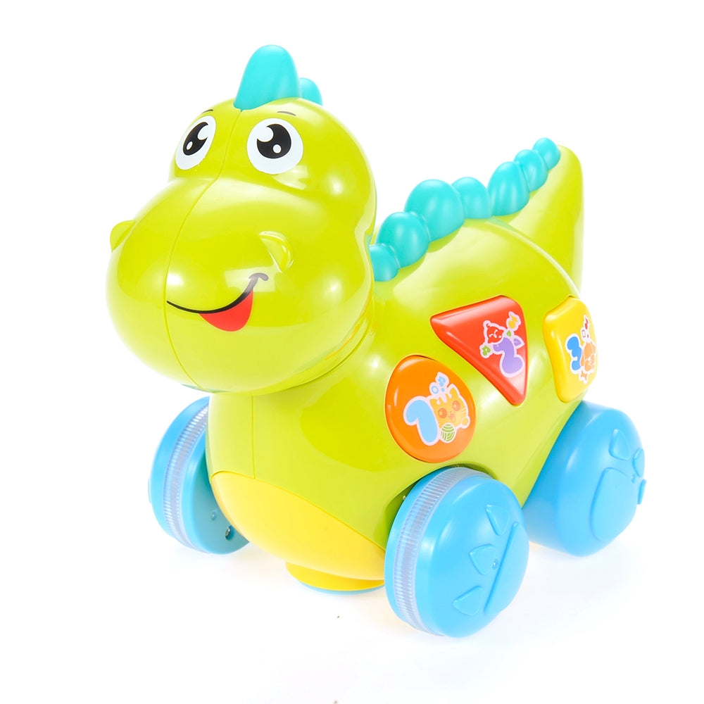 Talking Dinosaur Toy With Lights, Sounds, And Educational Activities