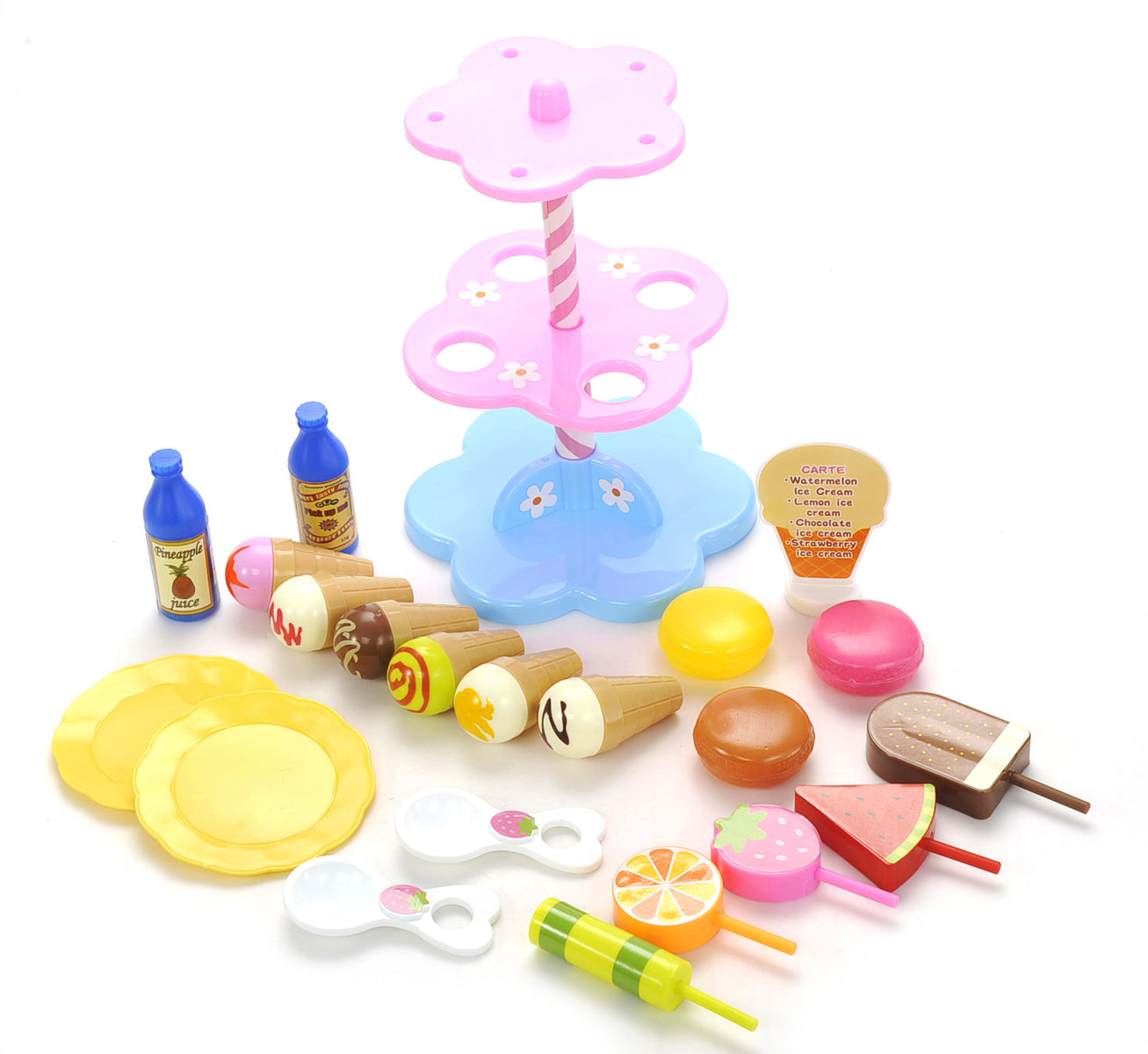 Sweet Treats Ice Cream And Desserts Tower Play Set