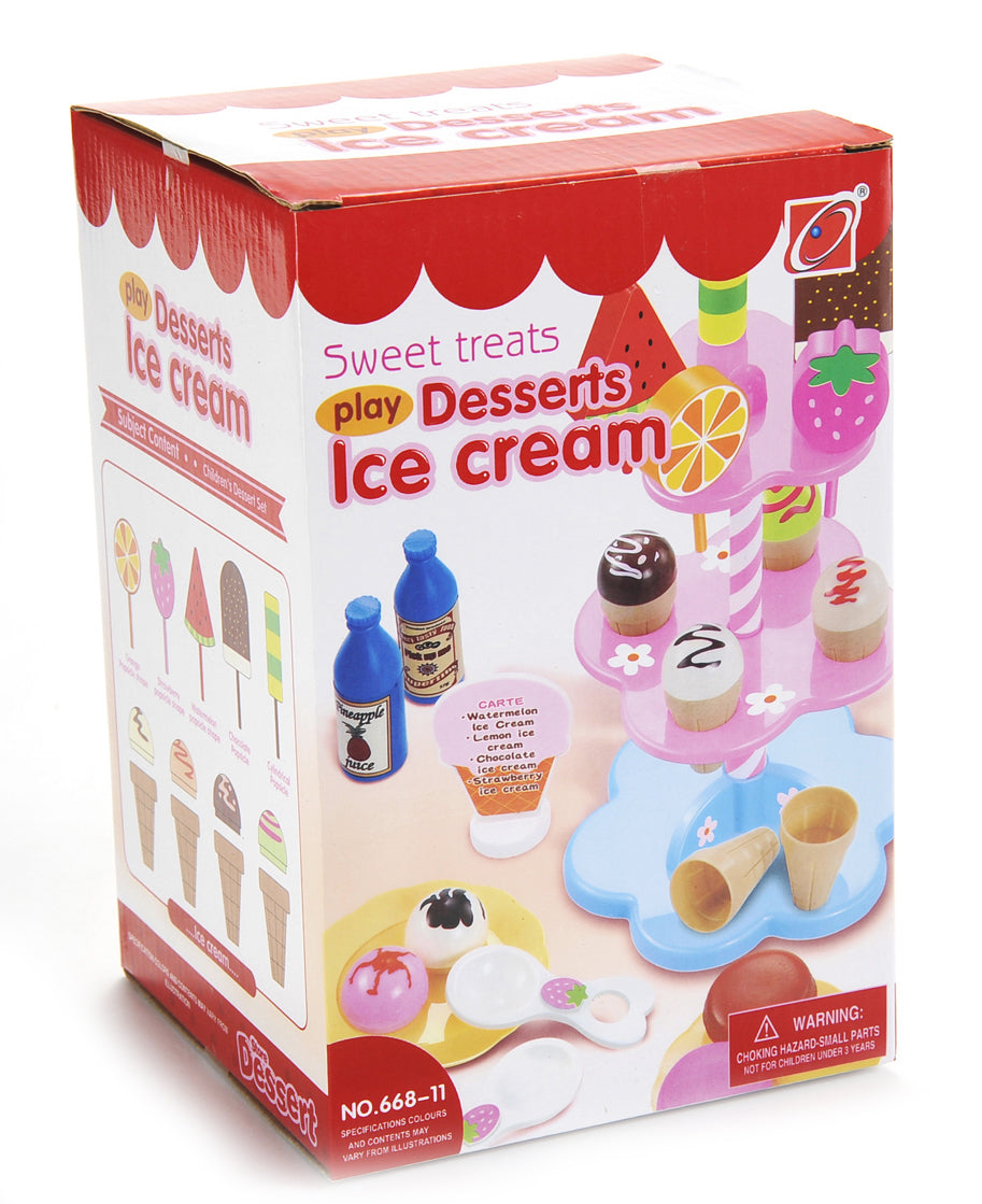 Sweet Treats Ice Cream And Desserts Tower Play Set