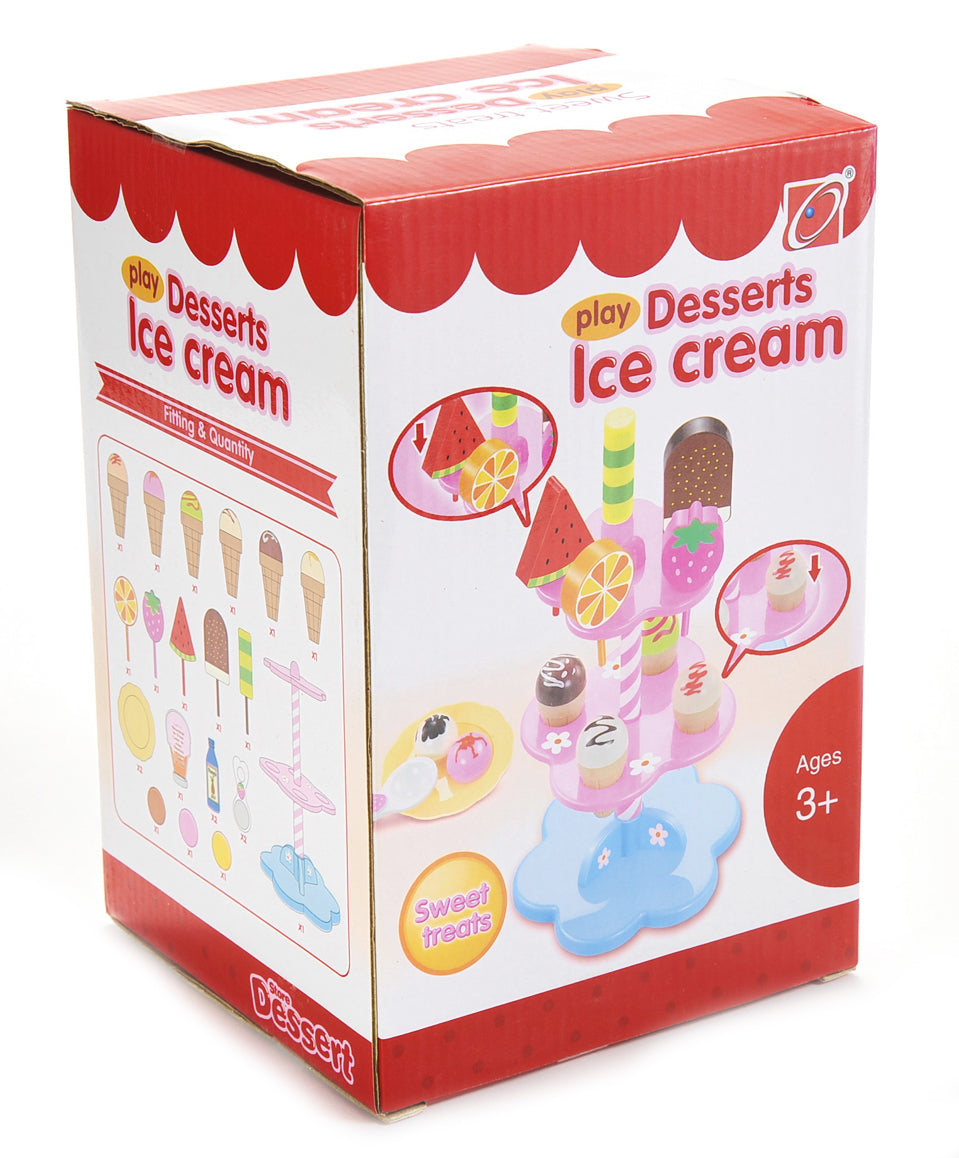 Sweet Treats Ice Cream And Desserts Tower Play Set