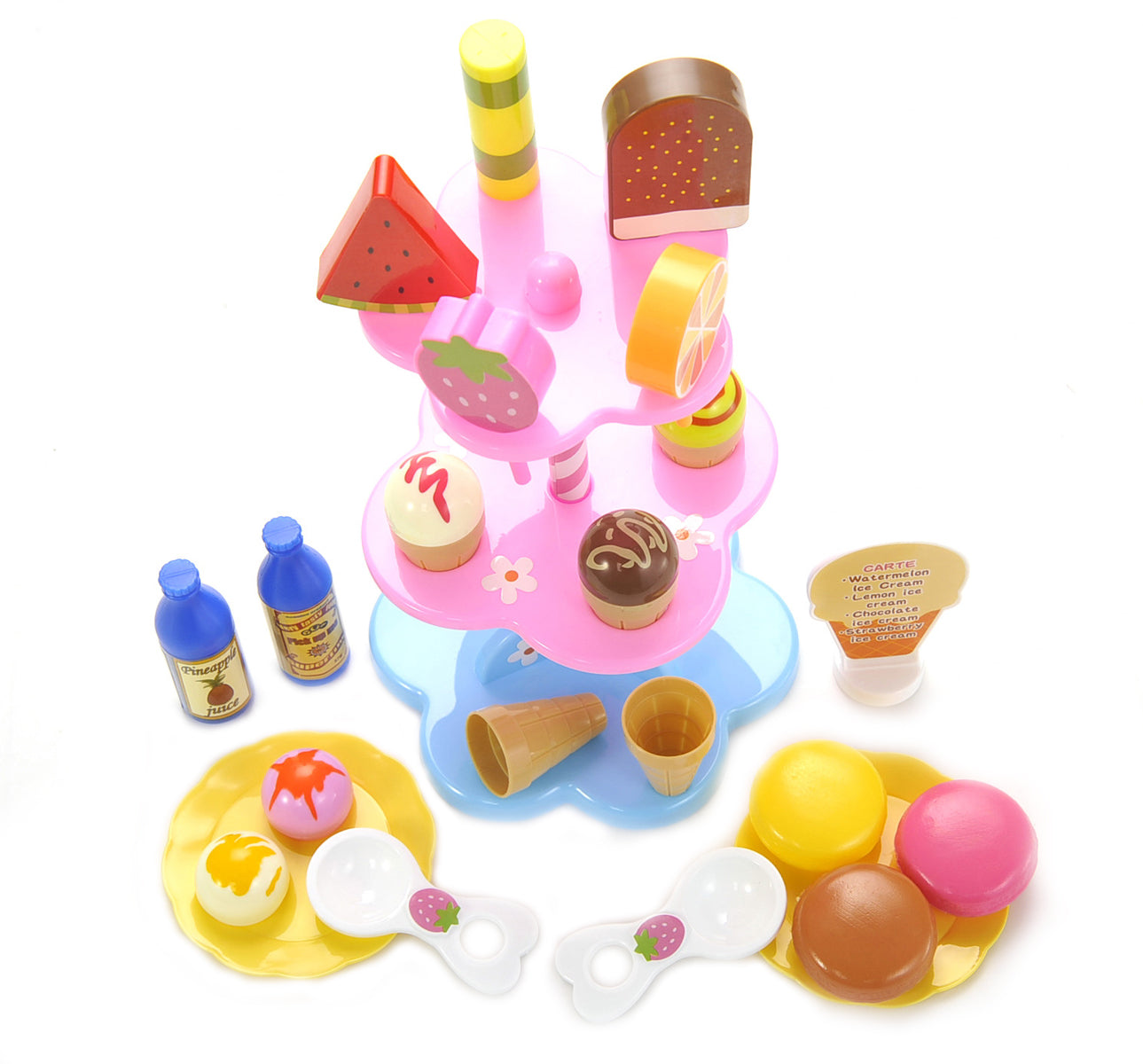 Sweet Treats Ice Cream And Desserts Tower Play Set