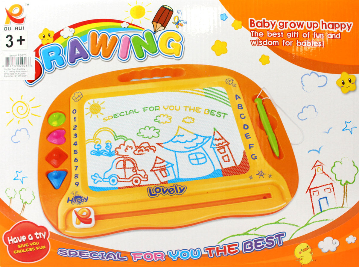 Rainbow Color Magnetic Drawing Doodle Board