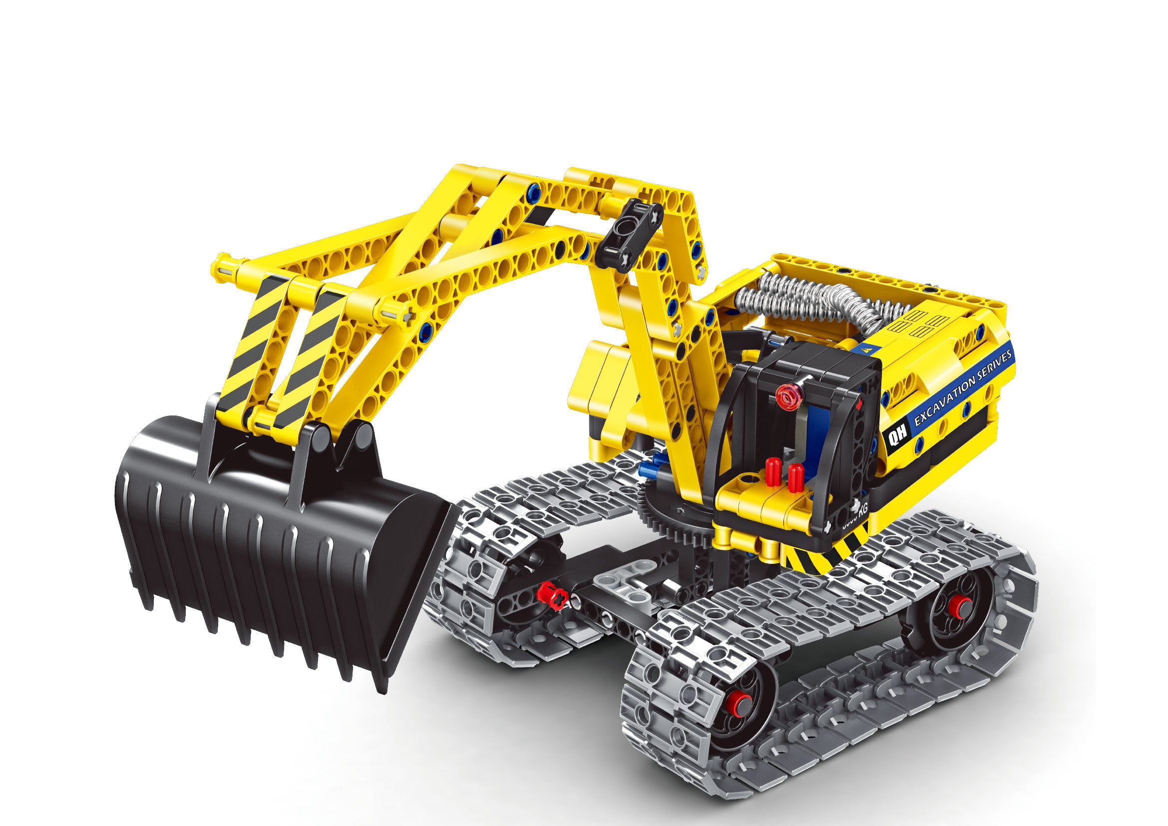 Building Blocks Bricks Construction Truck Kit STEM Toy (Excavator), 301pcs