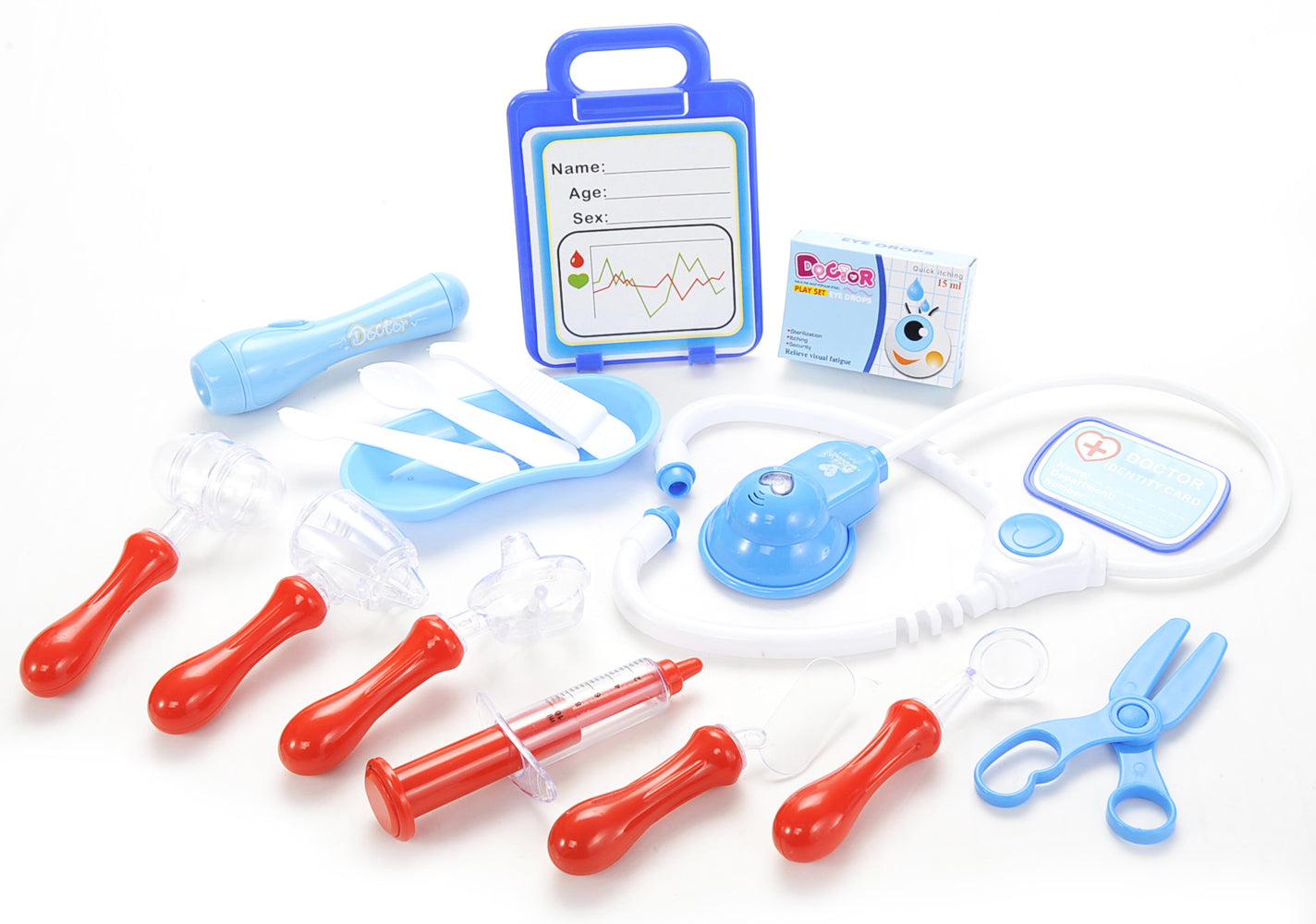 Medical Doctor Hospital Kit Playset