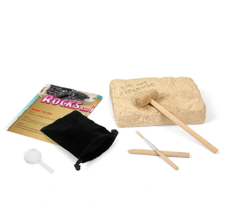 Gem Digging Kit, Rocks, Minerals Escavation Toys