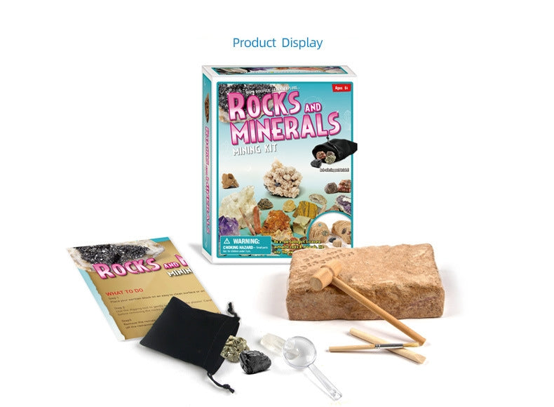 Gem Digging Kit, Rocks, Minerals Escavation Toys