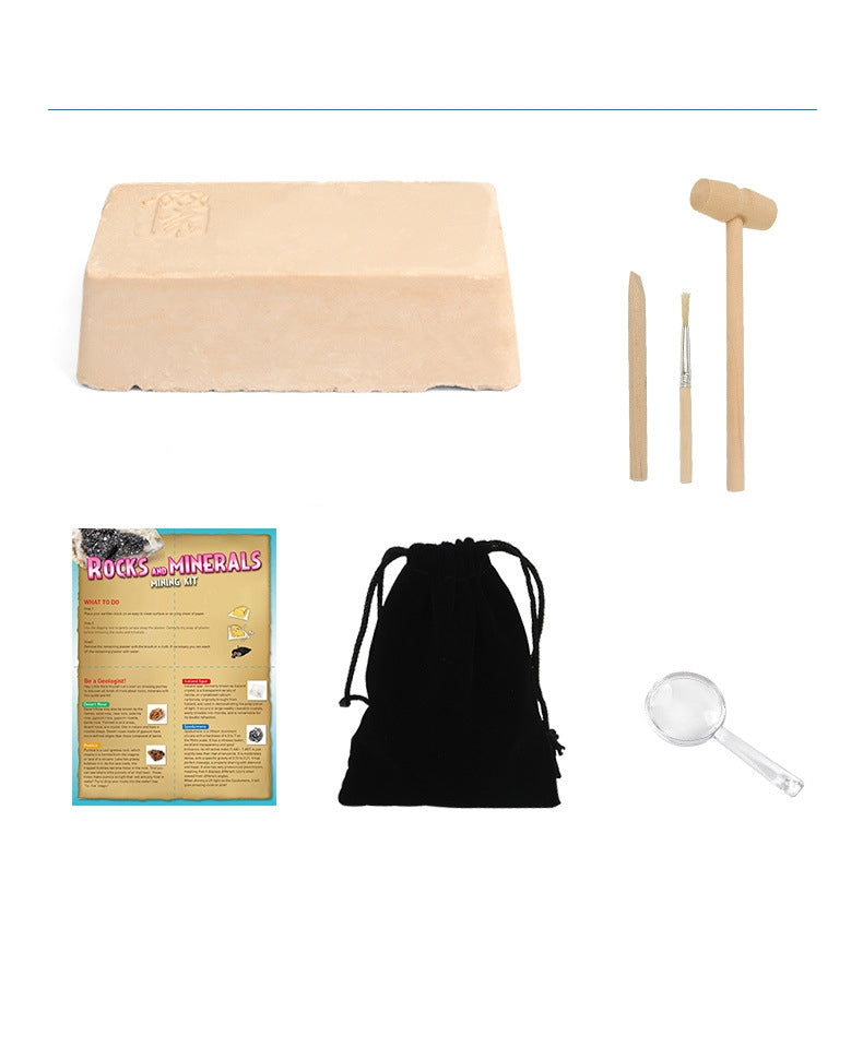 Gem Digging Kit, Rocks, Minerals Escavation Toys