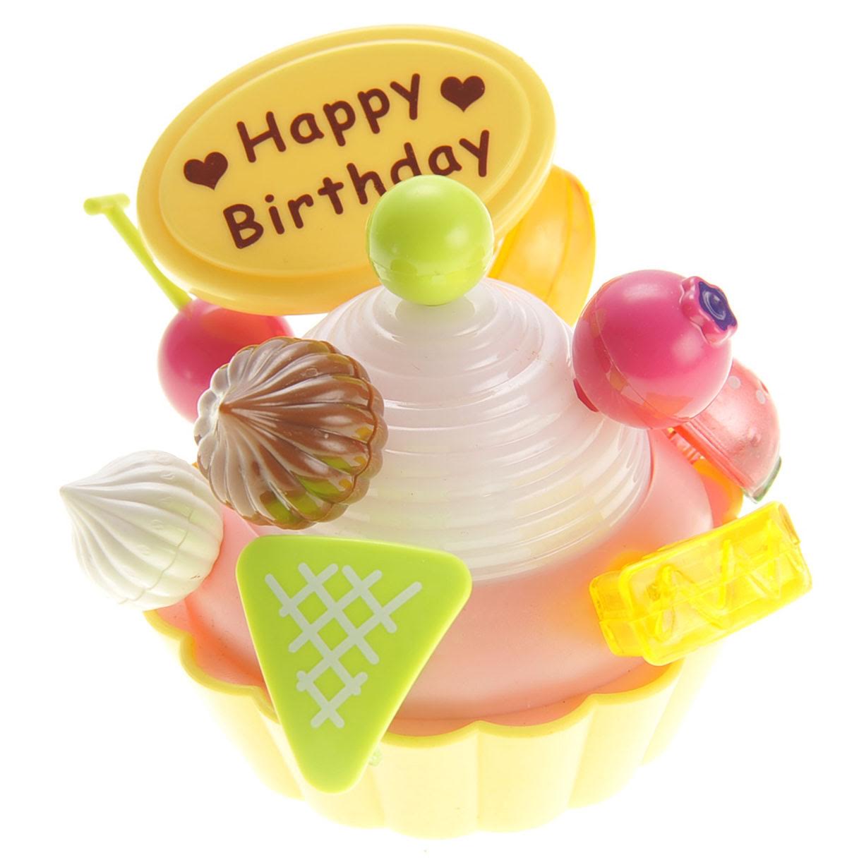 Play Food Set With Cupcake, Cakes, Ice Cream & Sundae