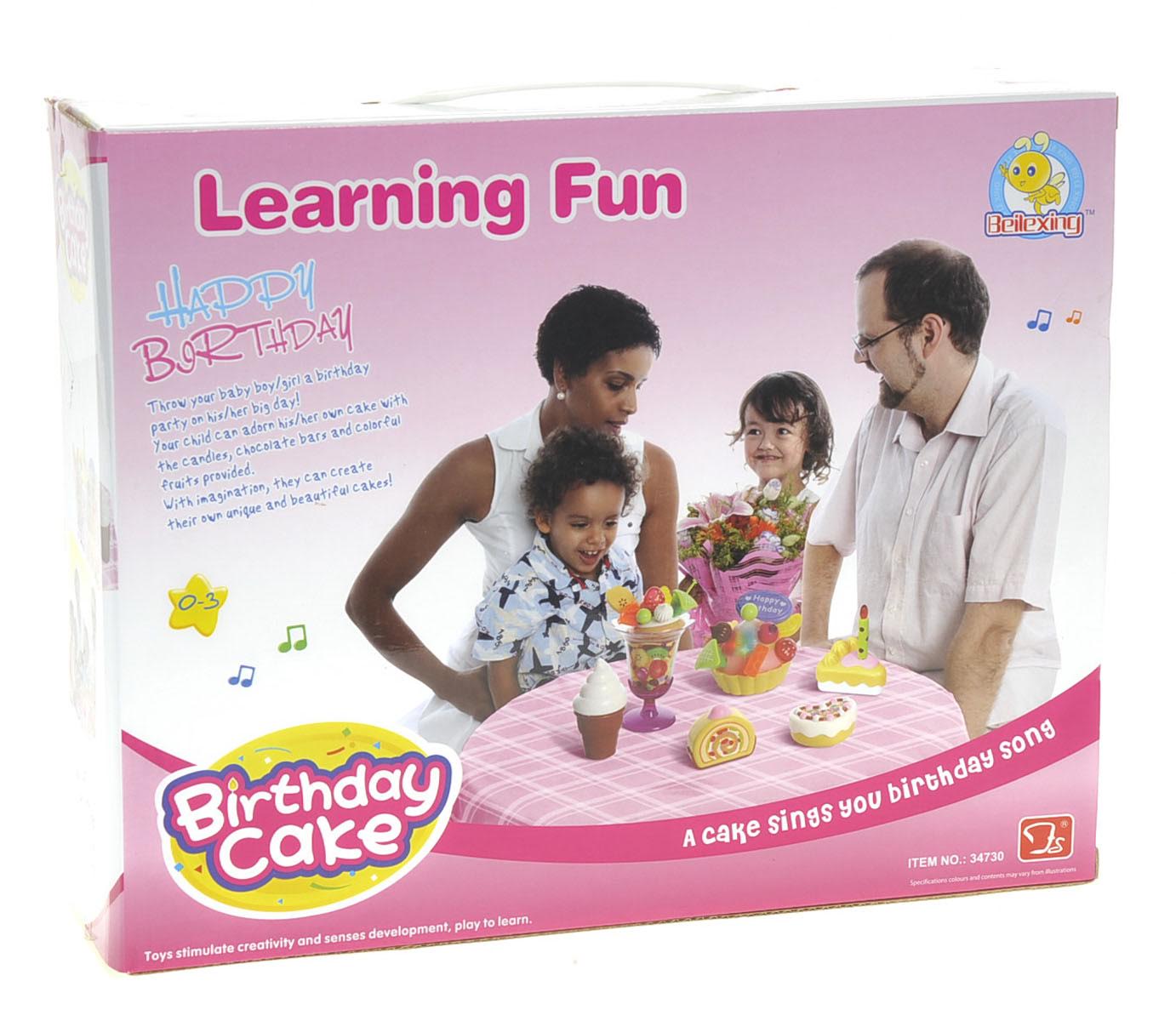 Play Food Set With Cupcake, Cakes, Ice Cream & Sundae