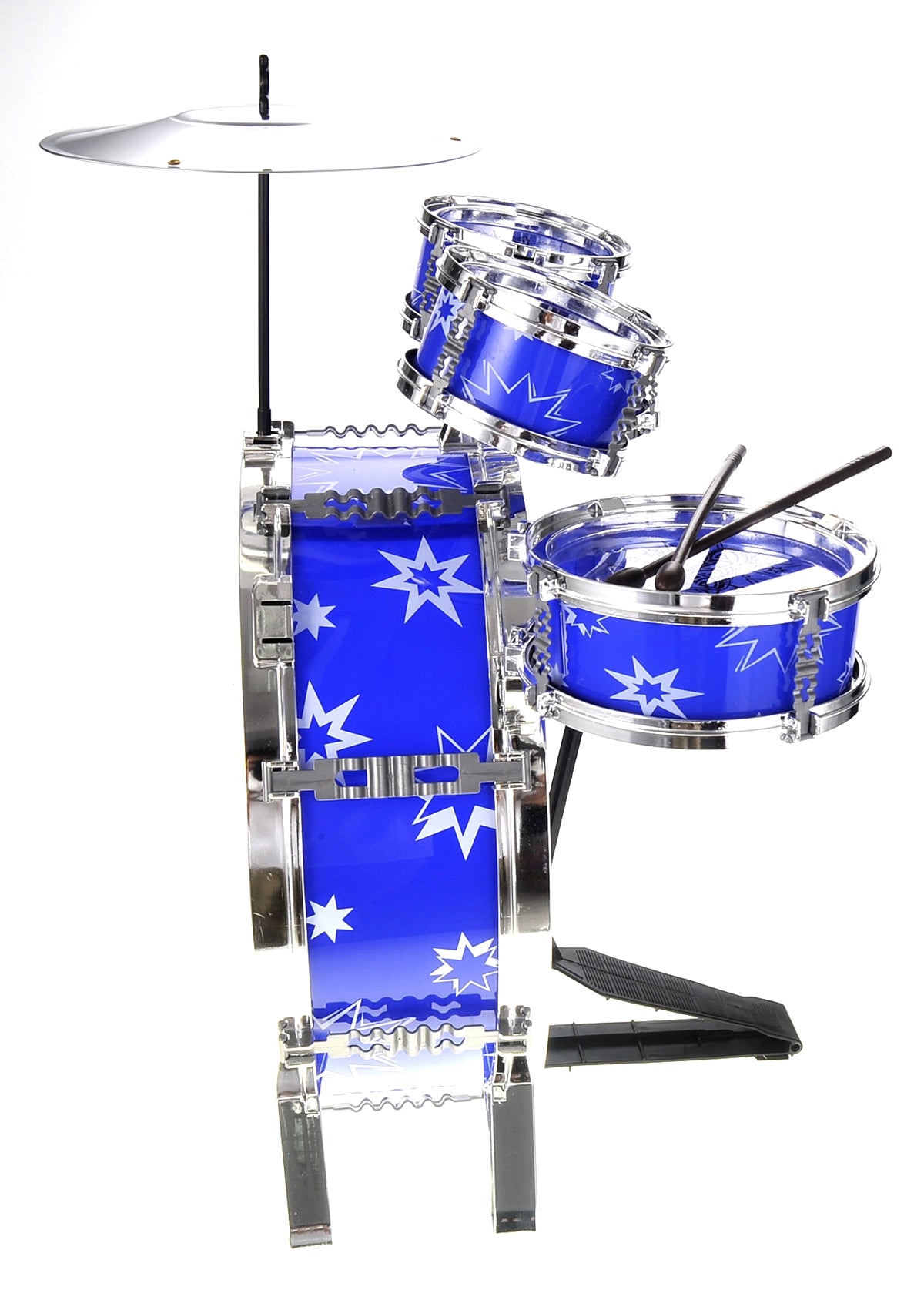 Musical Instrument Drum Playset (Blue)