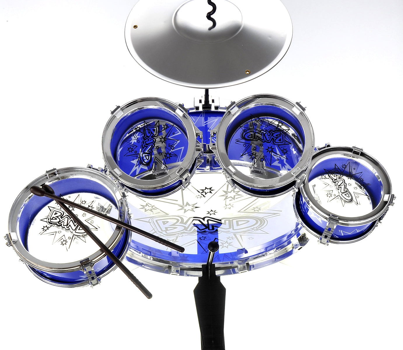 Musical Instrument Drum Playset (Blue)