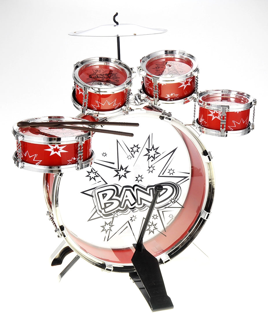 Musical Instrument Drum Playset (Red)