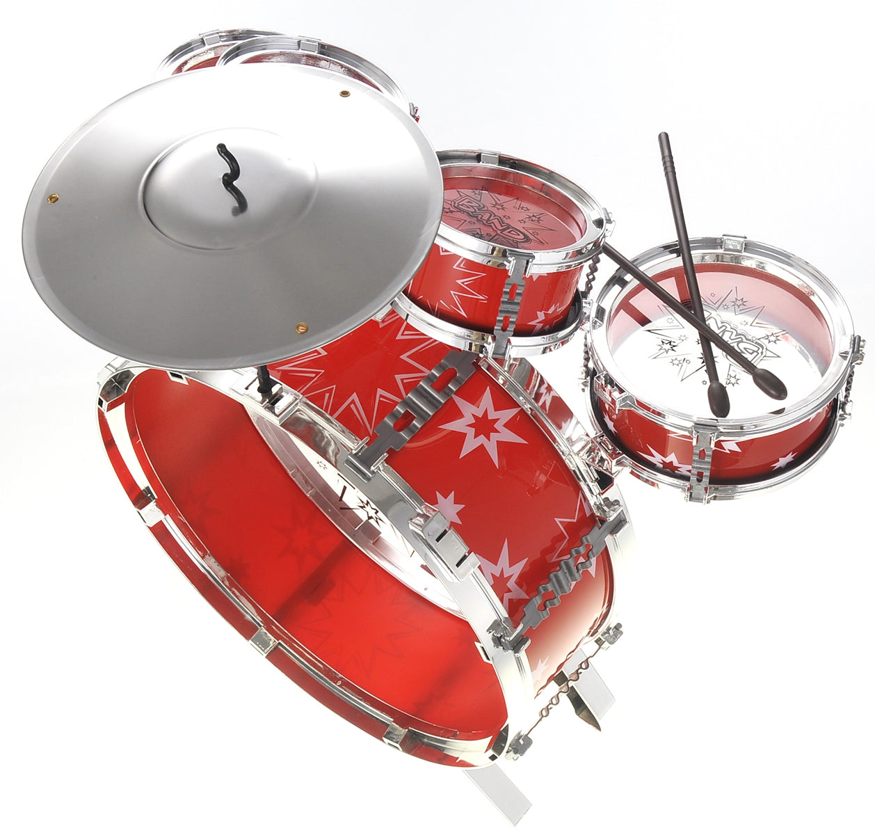 Musical Instrument Drum Playset (Red)