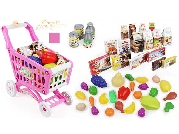 Shopping Cart Playset (Pink)