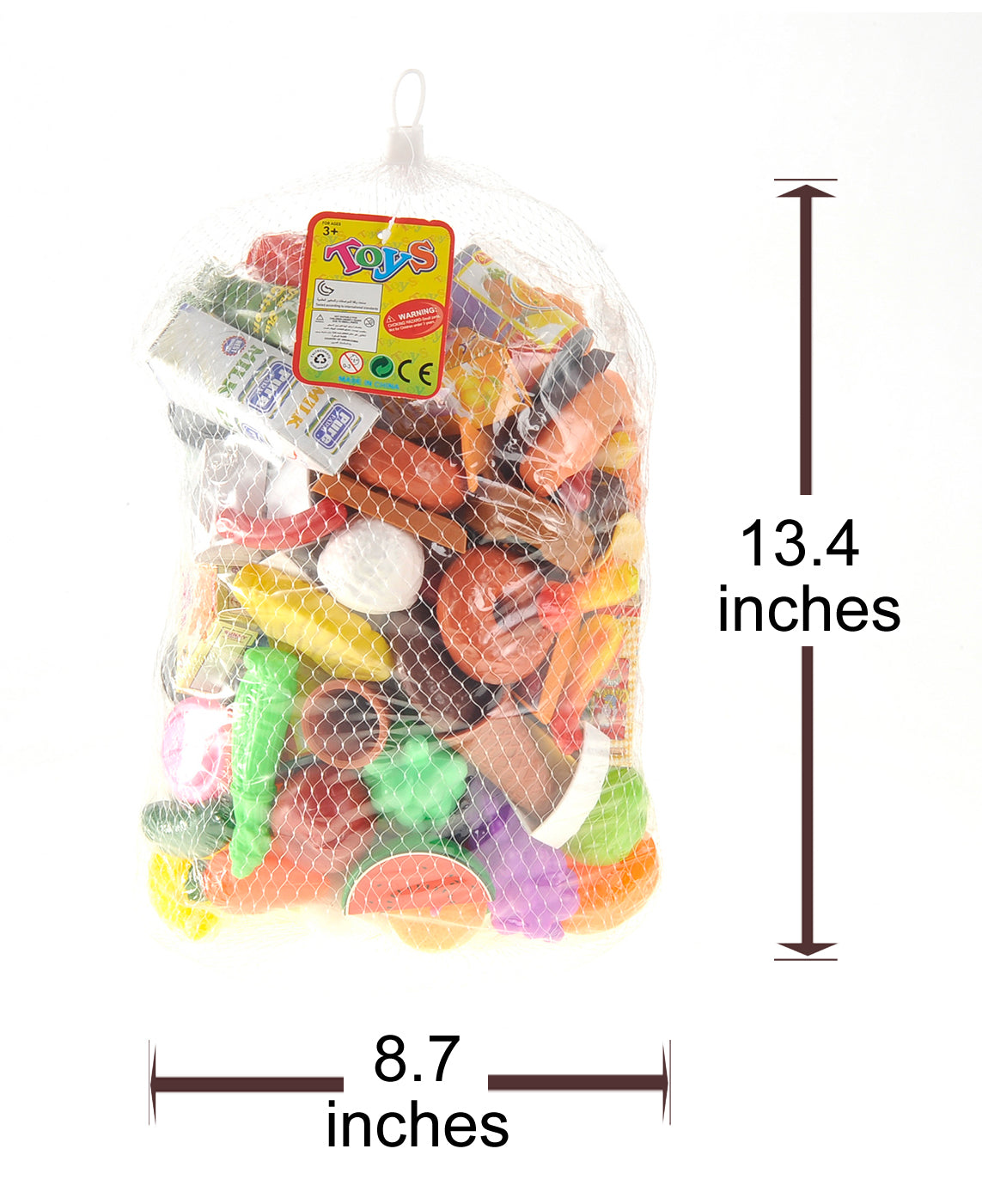 Deluxe Pretend Play Food Assortment Set