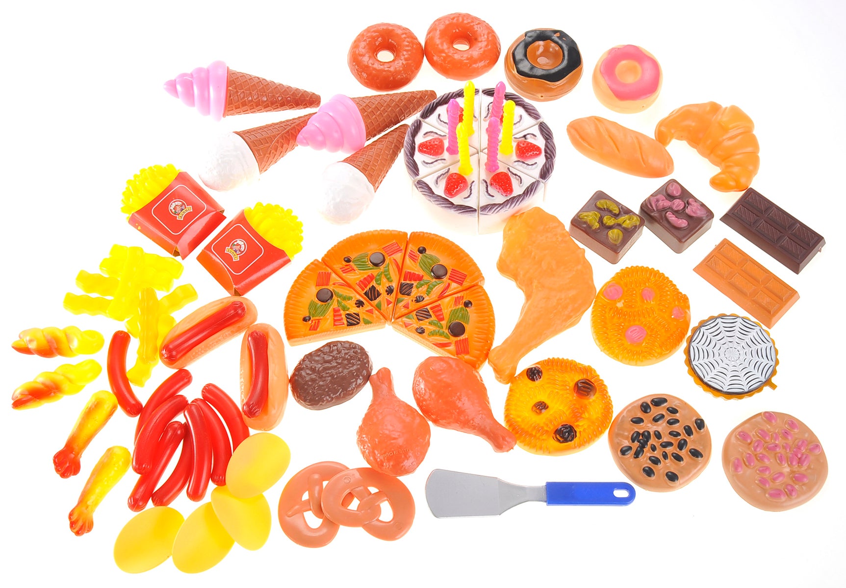 Deluxe Pretend Play Food Assortment Set