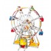 Metal Toy Ferris Wheel Model Building Kit With Lights And Music