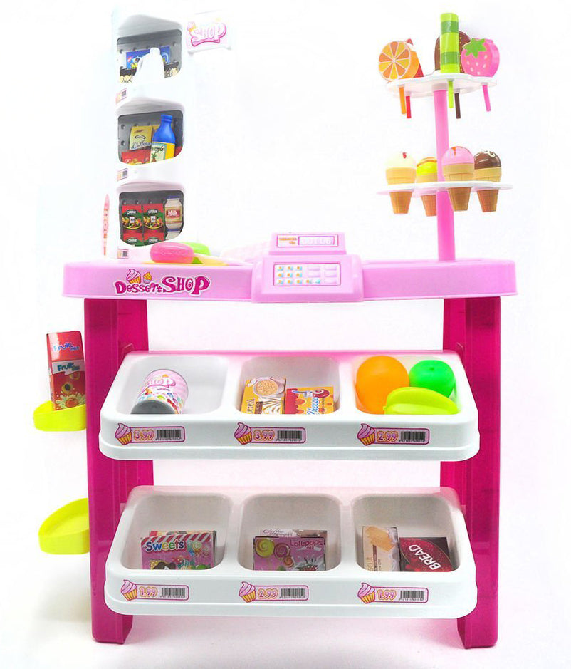 Dessert Shop 40 Piece Luxury Supermarket Grocery Playset