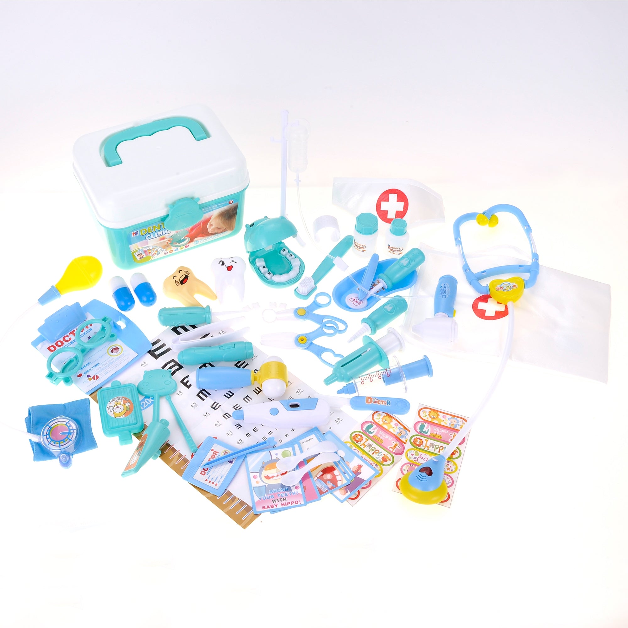 48Pcs Doctor Kits Playset For Kids