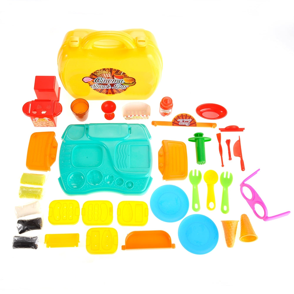 Portable Snack Bar Case Play Set 35pcs