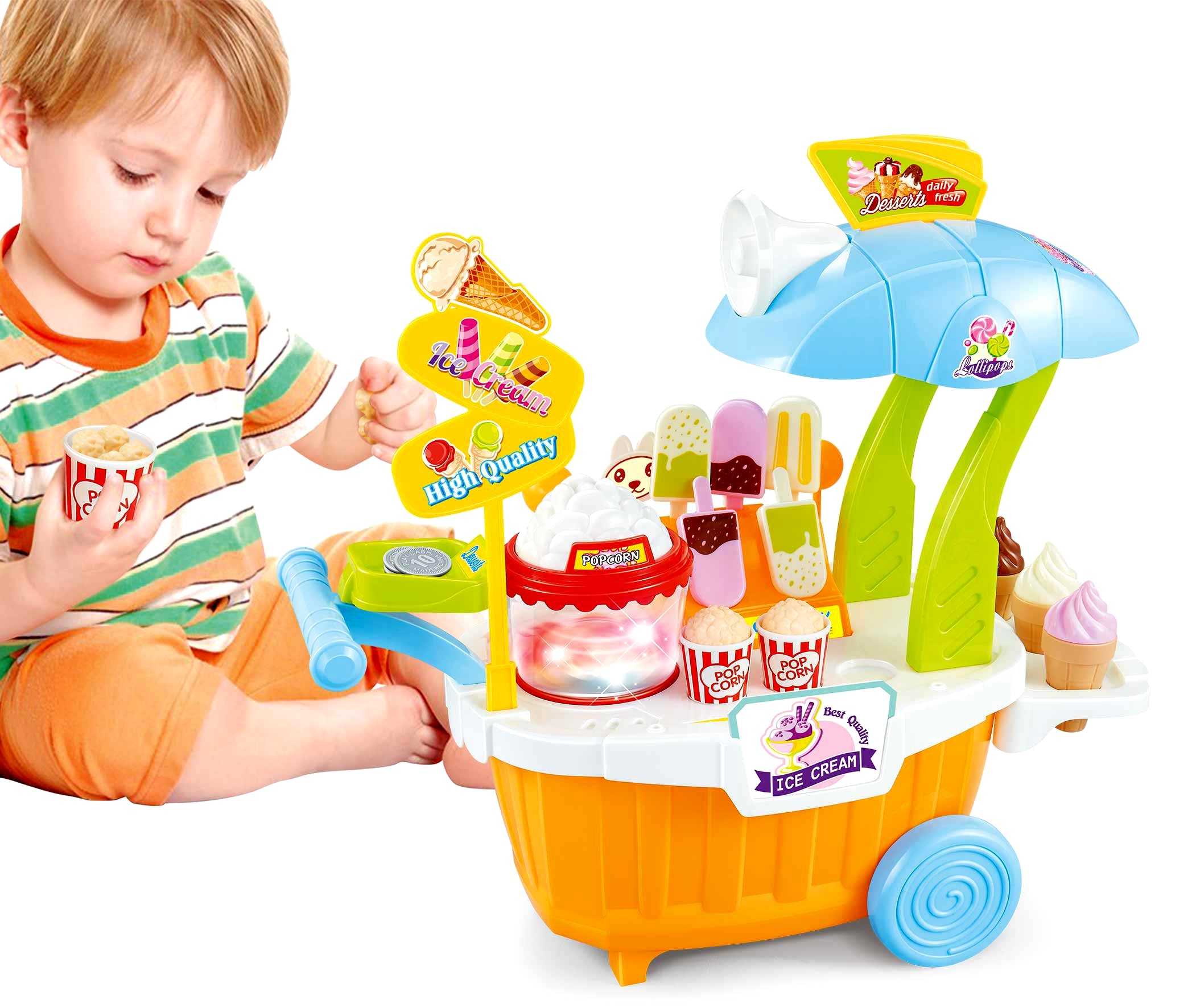 Super Market Sweet Shop Playset (Orange)