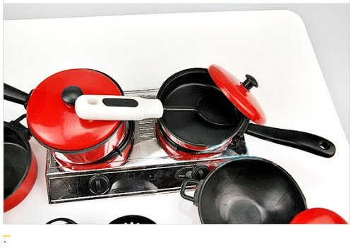 Mini Plastic Kids Cookware Kitchen Set