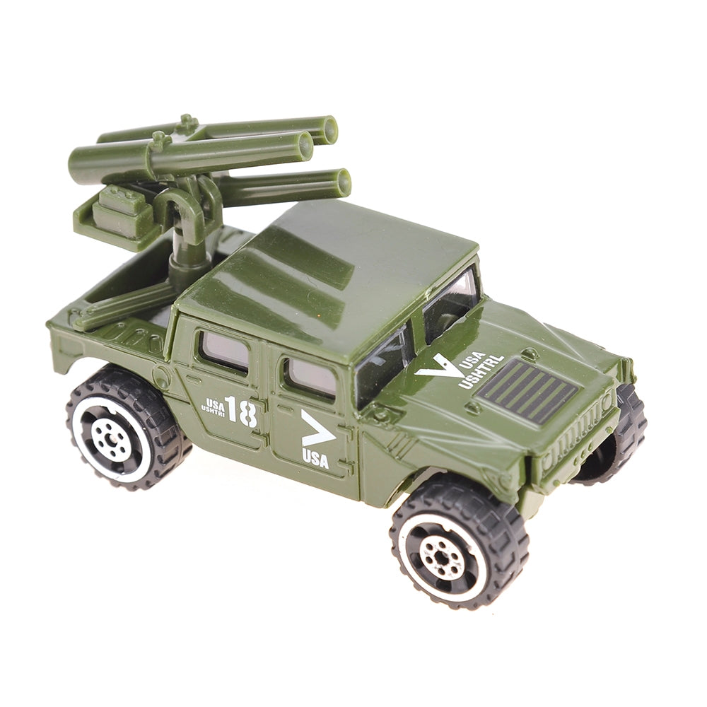 Diecast Military Vehicle Playset (6 Vehicles)