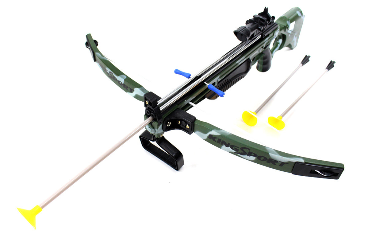 Deluxe Action Military Crossbow Set With Scope 30"