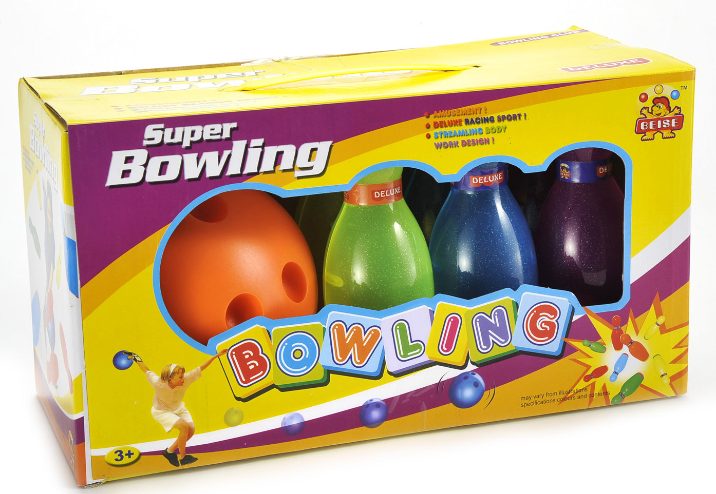 7" Super Bowling Set Toy For Kids