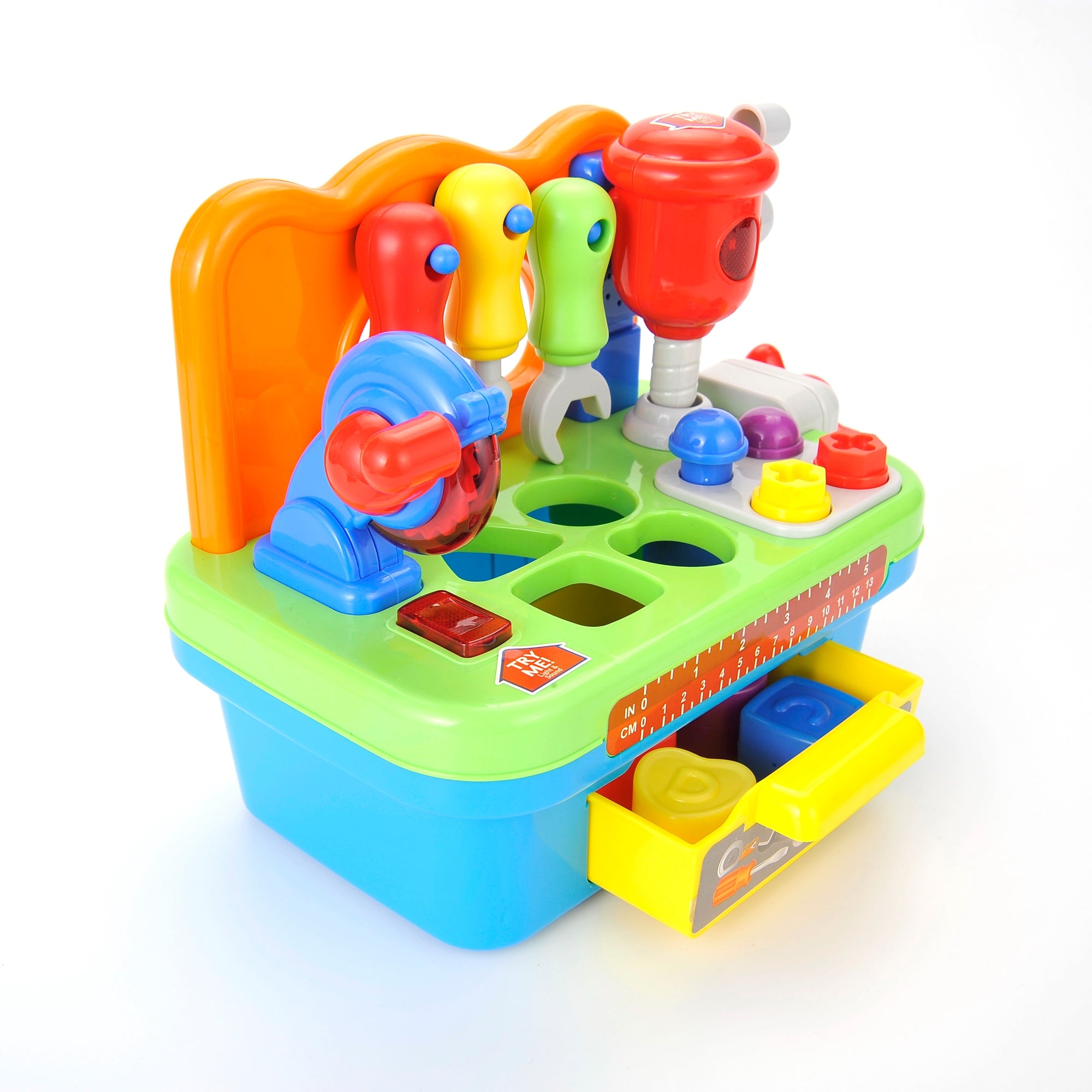 Little Engineer Multifunctional Musical Learning Tool Workbench For Kids