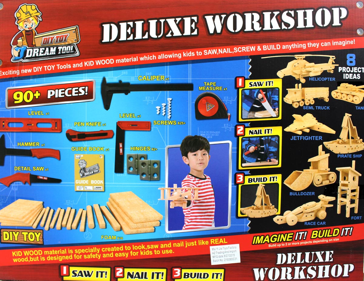 Wood Workshop Kit For Kids