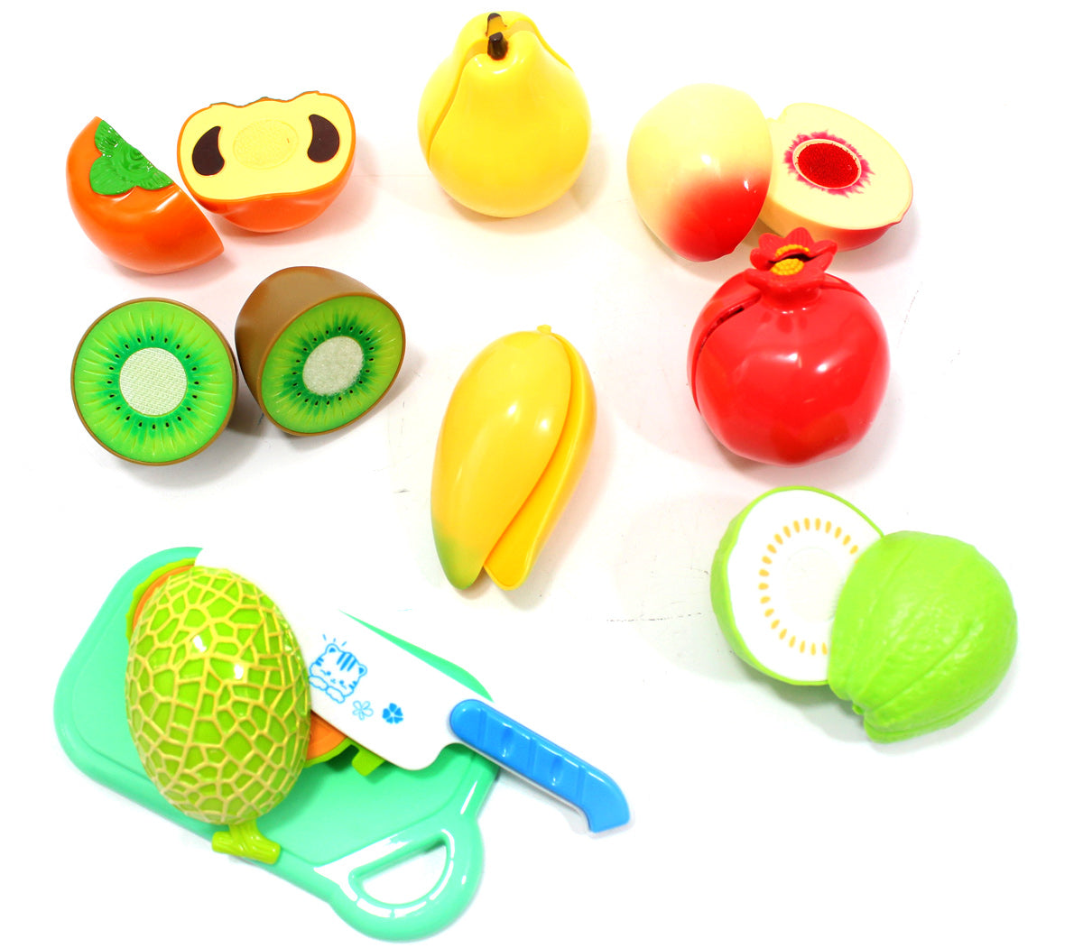 Kitchen Fun Cutting Fruits Food Playset