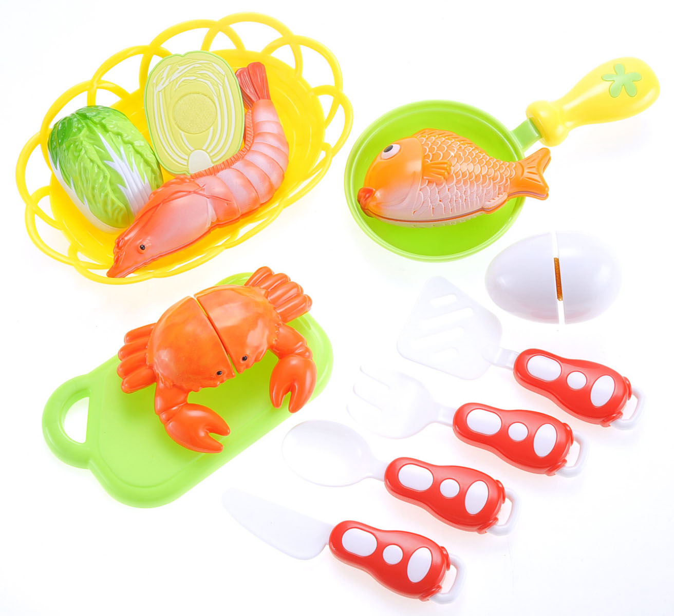 Seafood Cutting Food Playset