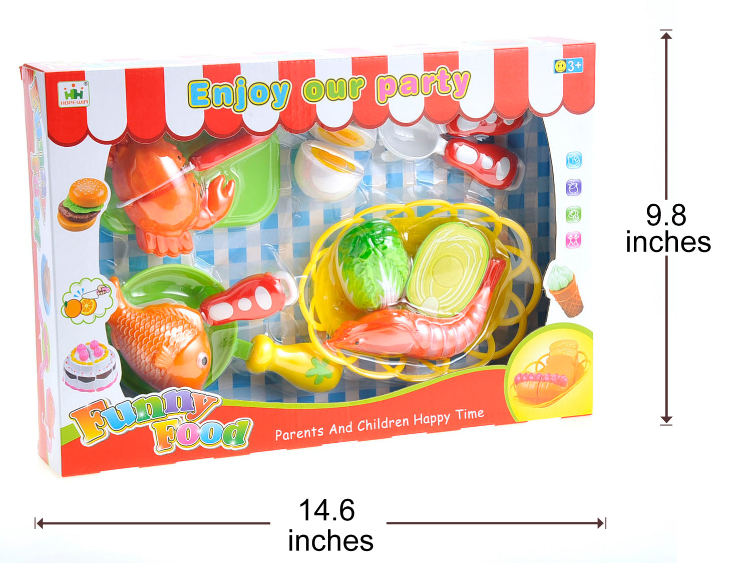 Seafood Cutting Food Playset