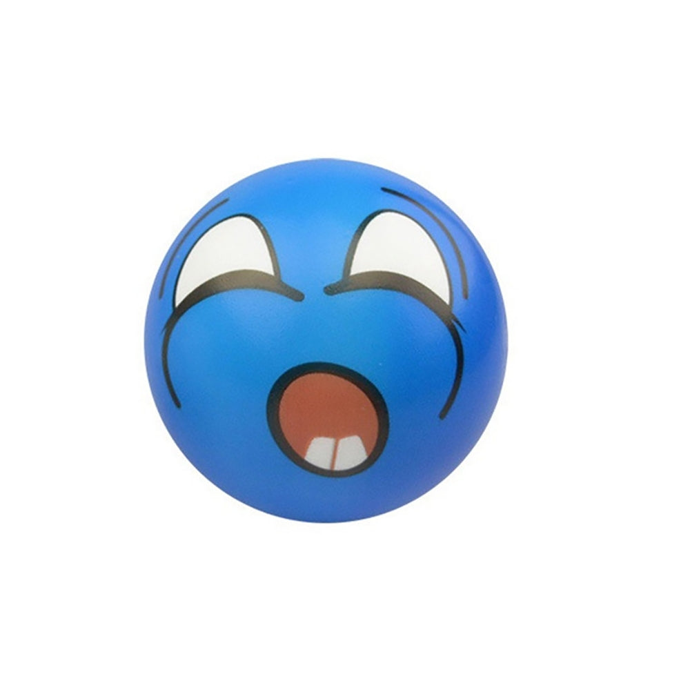 Mini Emoticon Soft Foam Stress Balls (24 Balls Per Box)