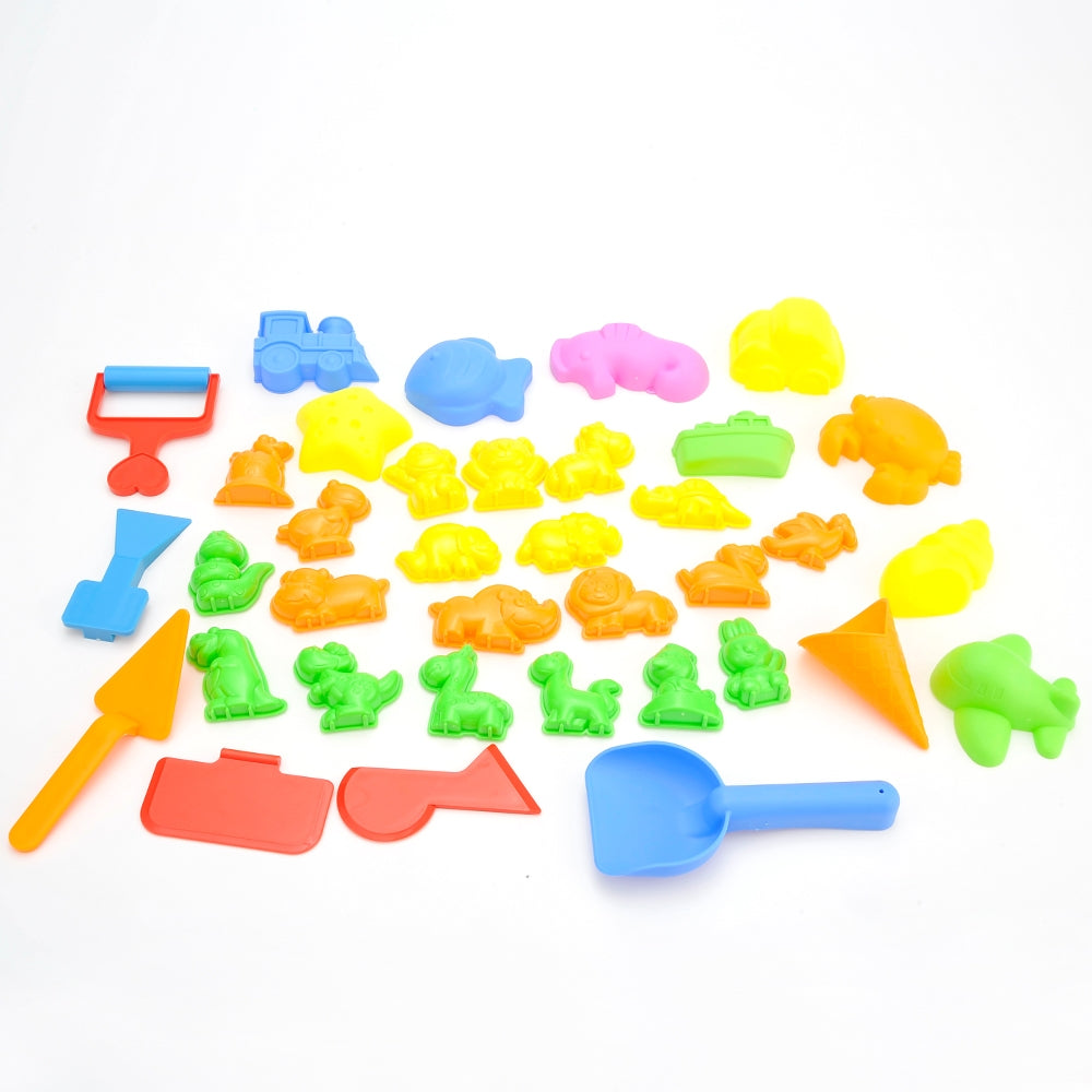 Deluxe Beach Sand Mold And Tools Play Set