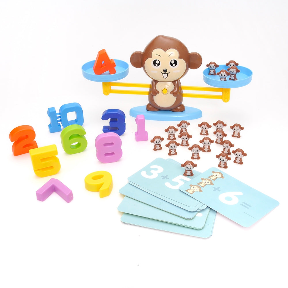 Educational Monkey Balance Math Game