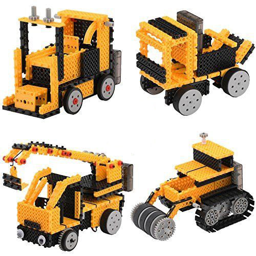 Motorized Construction Truck Building Kit