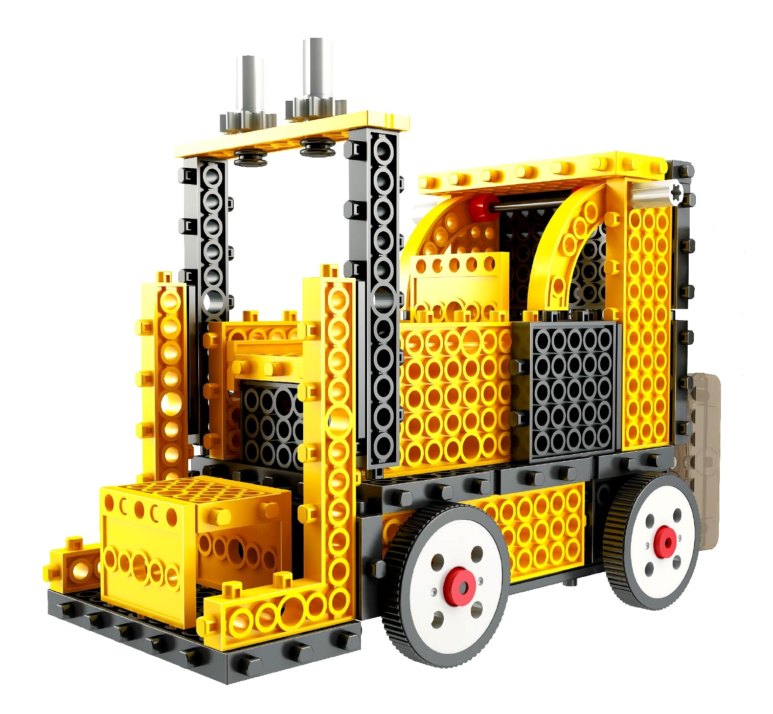 Motorized Construction Truck Building Kit