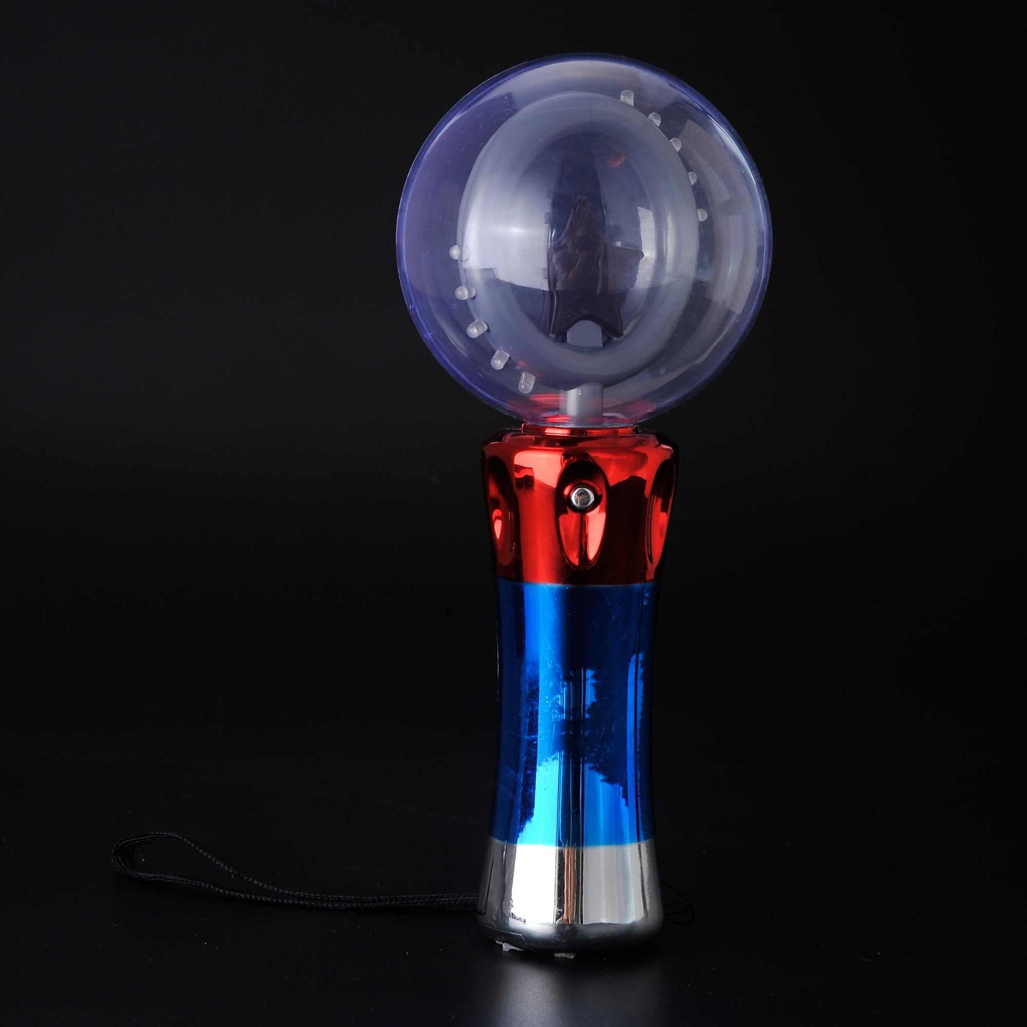 Flashing Spinning LED Magic Ball Toy Wand