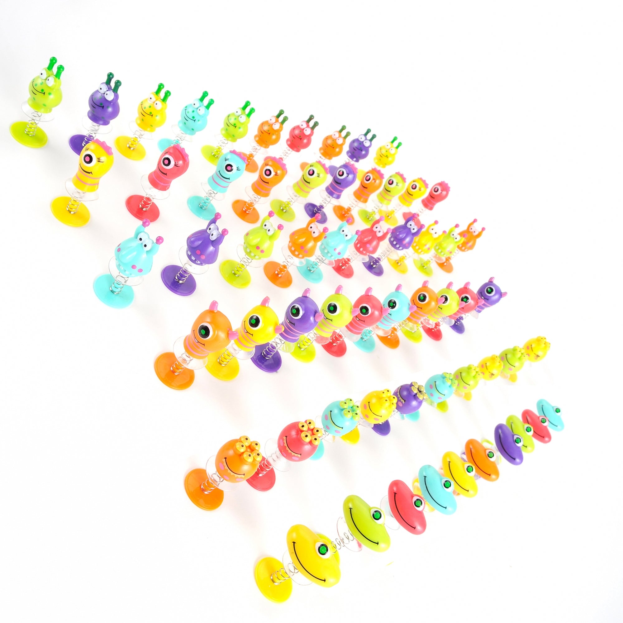 60 Pcs Fun Alien Spring/Jumping/Bouncy Party Favor Toys